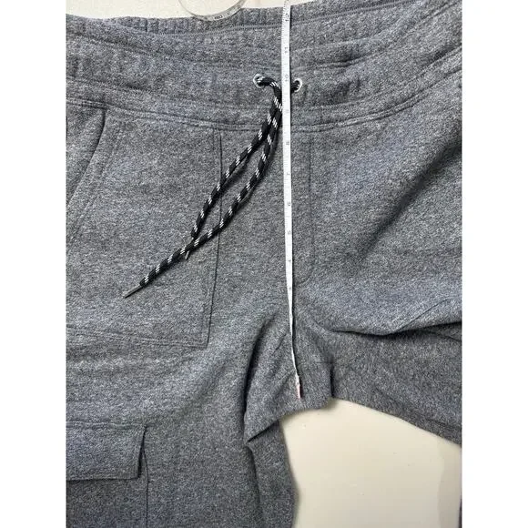 Calvin Klein Women's Active Embroidered-Logo Cargo Pants BLK HEATHER NWT SIZE S - Picture 10 of 10